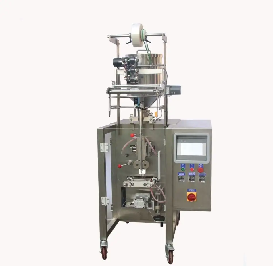 Mesin kemasan vertikal biji permen biji kopi granul kacang mesin kemasan penimbang 1