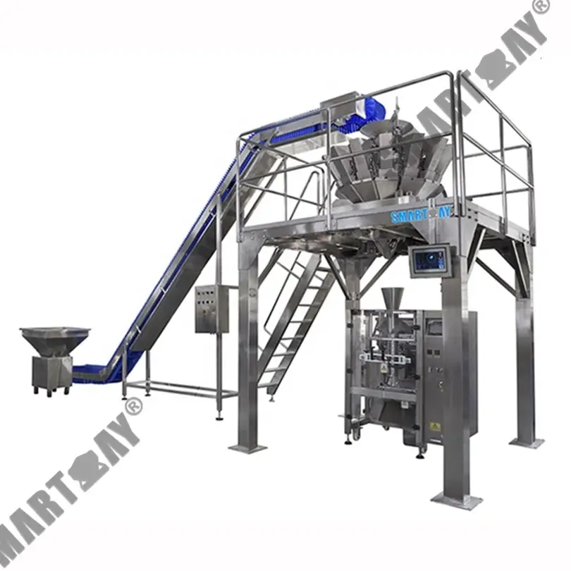 Factory direct sales vertical packing machine with multihead weigher 1