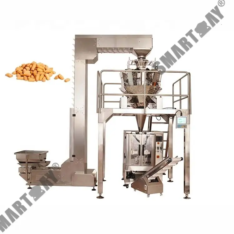 Велепродајна машина за паковање малих грицкалица са 10 глава гранула 1