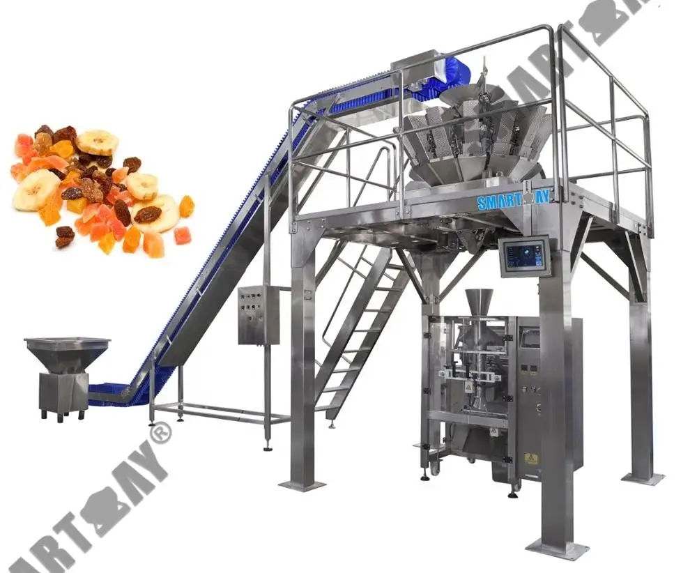 Awtomatikong multihead vertical packing machine nga adunay multihead scale 1