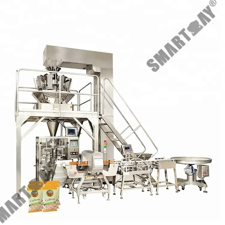 A többfunkciós CE tanúsítvány széles körben használja a nagy sebességű elektromos automata diócsomagoló gépet 1