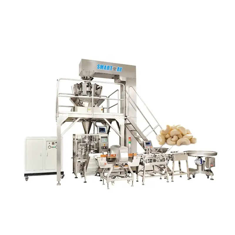 Автоматична машина за опаковане на печени фъстъци с кашу 1