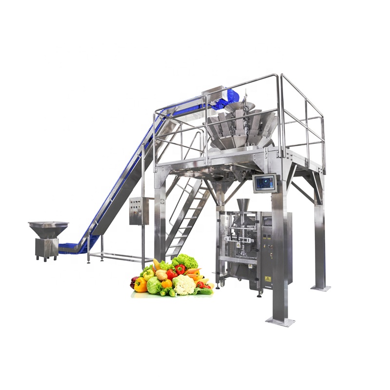  Quality Automatic Fresh Lettuce / Whole Lettuce / Fresh Frozen Vegetable Packaging Packing Machine Manufacturer | Smart Weigh 