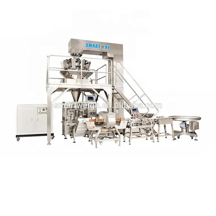 Sjálfvirk naglabolta skrúfufyllingarpökkunarvél fyrir koddapoka 1