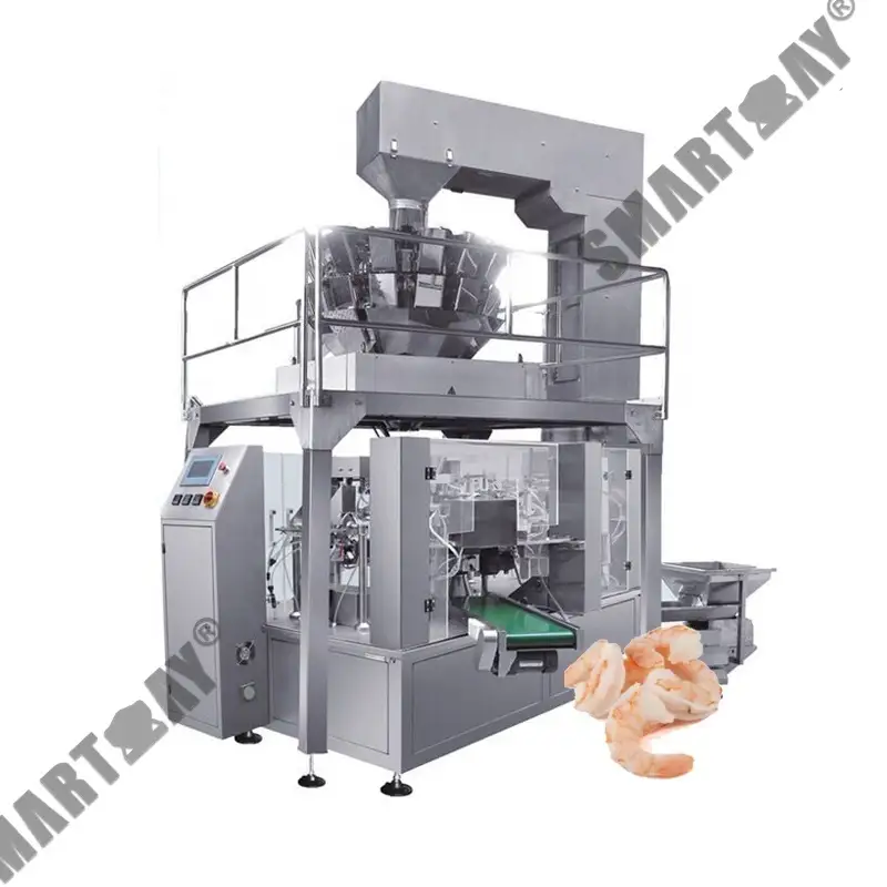 Ndị na-ebunye igwe eji esi nri/oyi kpọnwụrụ akpọnwụ/oyi ọhụrụ/nri mmiri/Clam Packing Machine nke CE na-akpaghị aka 1
