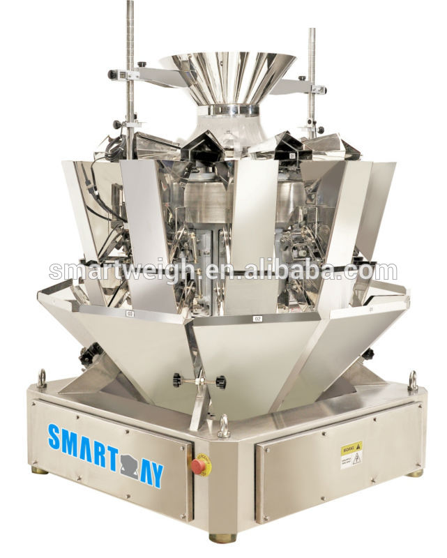 د چین د کیفیت لرونکی تولیدونکی د عمده پلور ۱.۶ لیټره هوپر ۱۰ سر کافي لوبیا ملټي سر وزن جوړونکی | سمارټ وزن