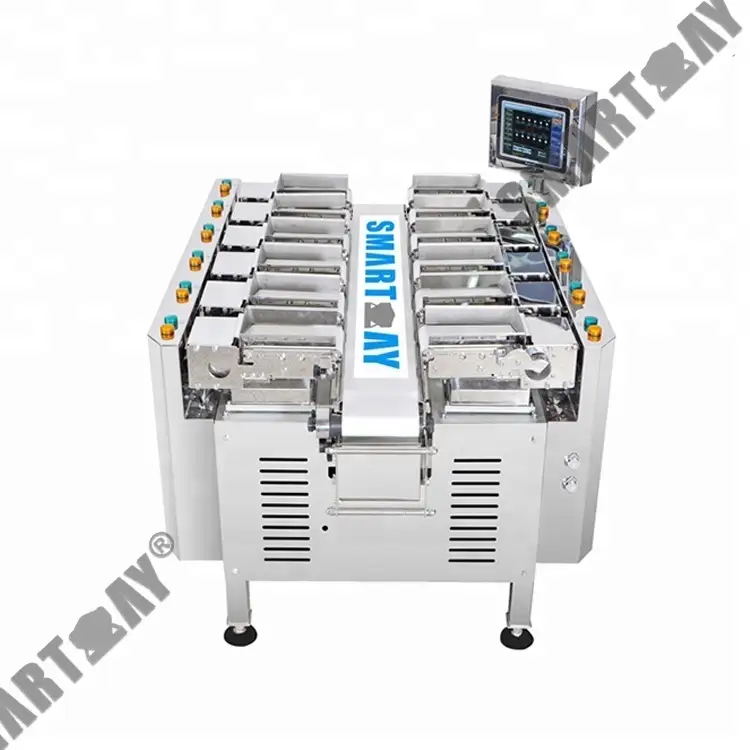 CE 12-il Ras Lineari Kombinat Weigher/Multihead Weigher għal Cucurbita pepo L/ħaxix/frott 1