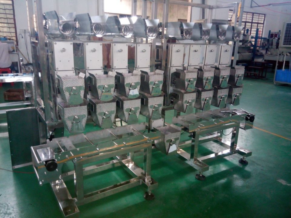 模块化控制虾/猪肉/鸡肉线性组合称重机 7