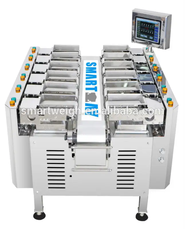 SW-LC12 CE approved Onion/Potato linear weigher with weighing 1