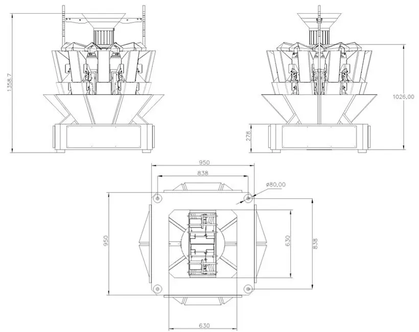 Smartweigh Pack multihead weighers suppliers for food packing 2