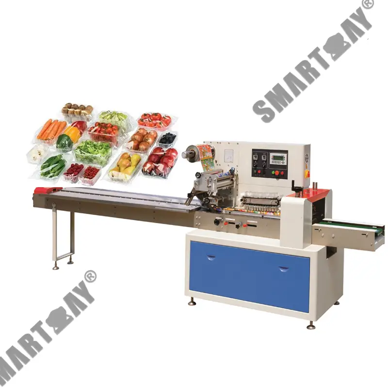 אָטאַמאַטיש האָריזאָנטאַל קישן זעקל ביסקויט קיכלעך שאָקאָלאַד גרינס לויפן פּאַקינג מאַשין 1