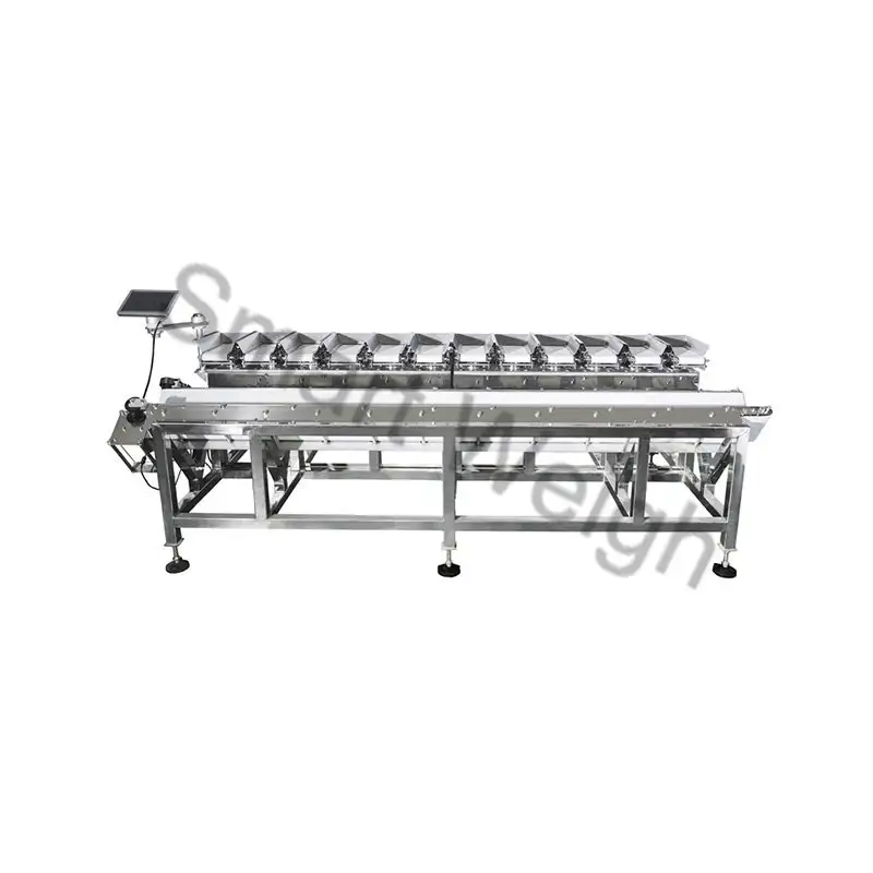 V Shape 12 Head Belt Linear Combination Weigher 1
