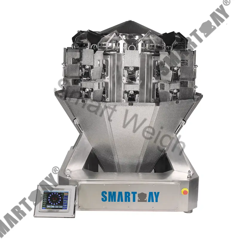 Timbangan Multihead 10 Kepala Sekrup Kanggo Daging 1