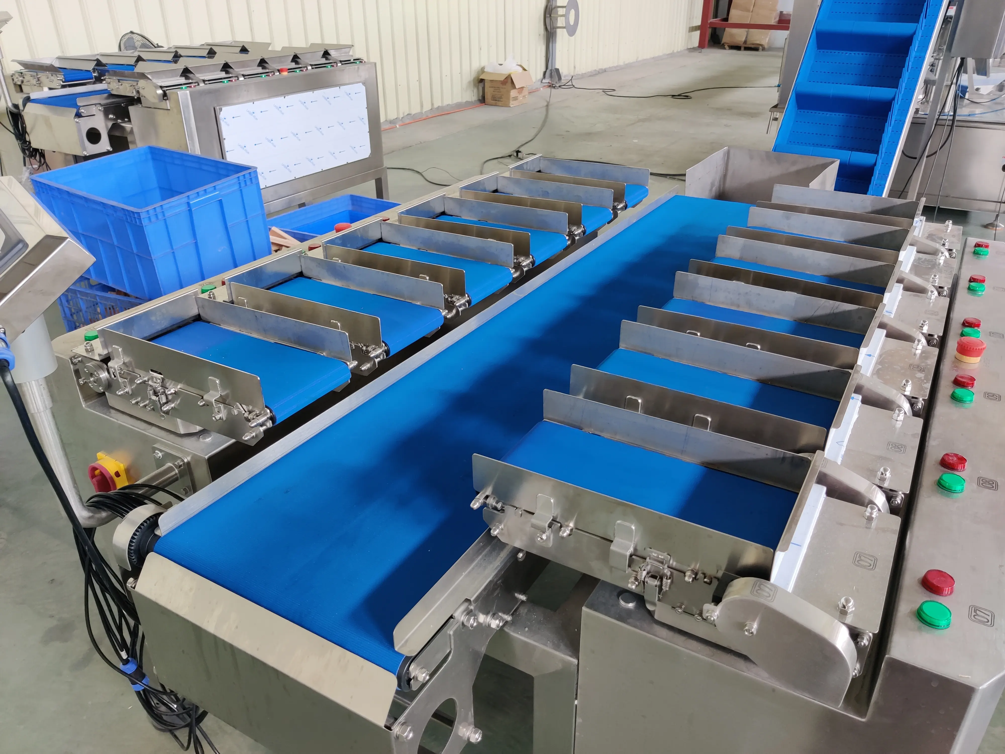 Salmon Multihead Weigher: Precise Weight Handling & Efficiency 3