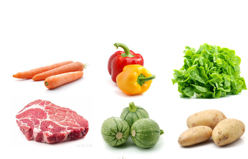 High speed semi automatic linear combination weigher for pork chicken fresh row meat 6