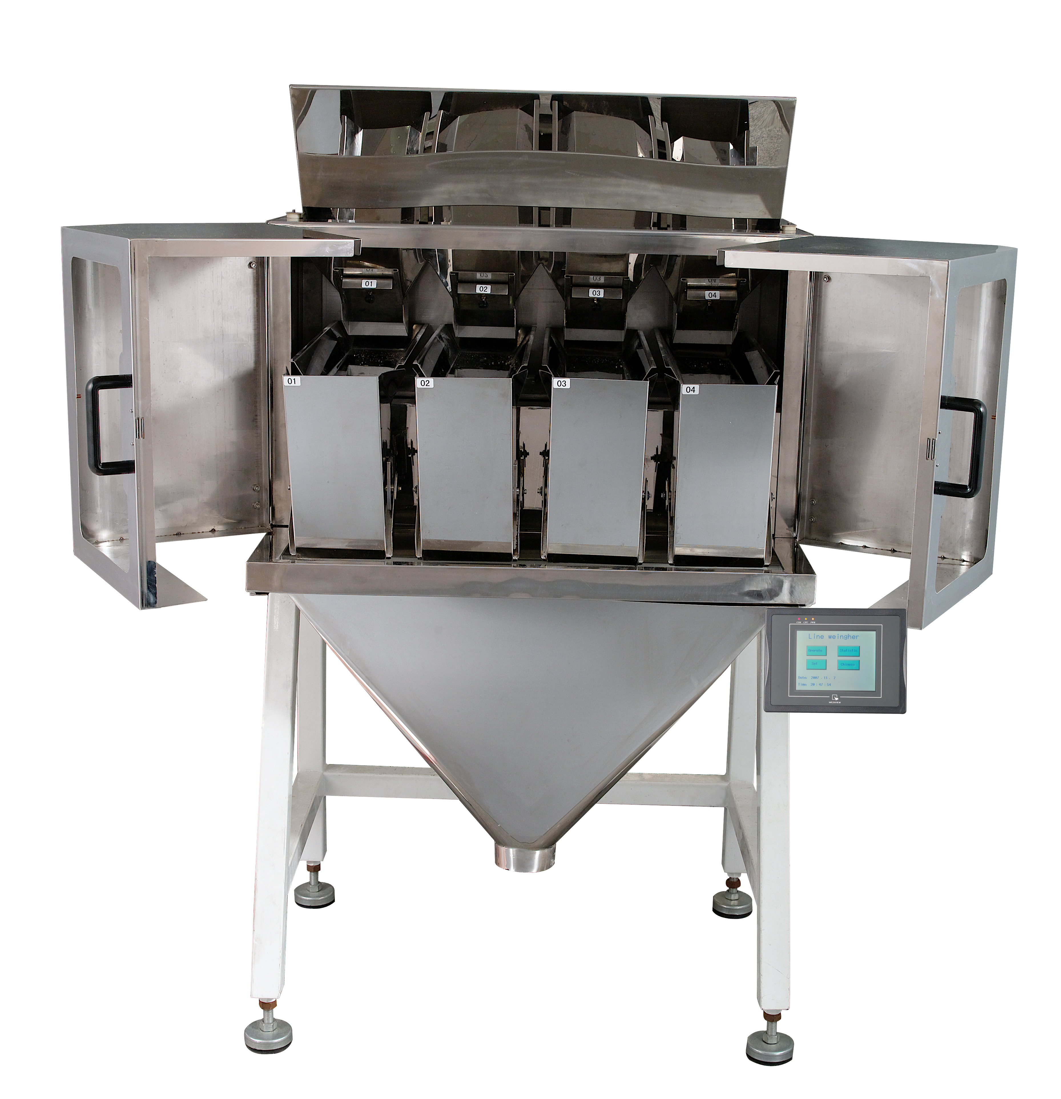 How to weigh granular or powder? by linear weighing machine? or by multihead weighing machine? 7