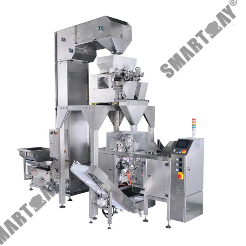 قیمت کارخانه توزین پر کردن آب بندی گل شاهدانه CBD آب نبات دستگاه بسته بندی دوار 1