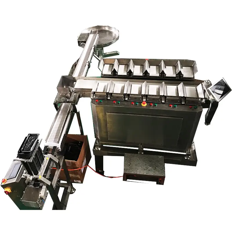SW-LC semi automatic 12 heads pepper linear combination scale· weighing machine belt multihead weigher 1