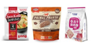 Ce Automatic frozen foods premade pouch packing machine quick-frozen dumplings packaging machine with combination weight 18