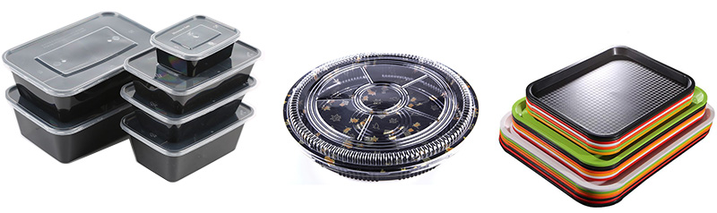 Plastic Bowl Packing Machine With PLC Touch Screen For Diced Carrots 3