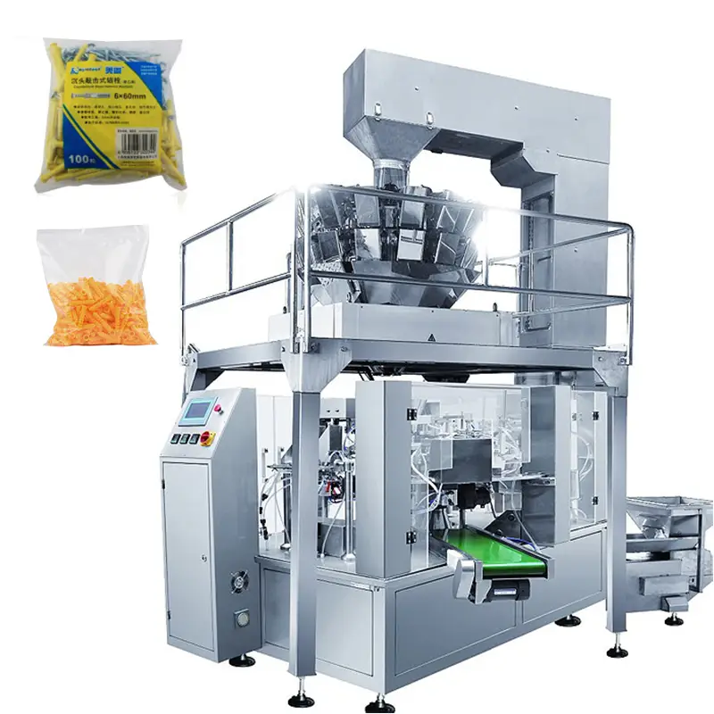 സ്പെയർ പാർട്സുകൾക്കുള്ള നെയിൽ സിപ്പ് ലോക്ക് ബാഗ് സ്ക്രൂ പാക്കിംഗ് മെഷീൻ 1