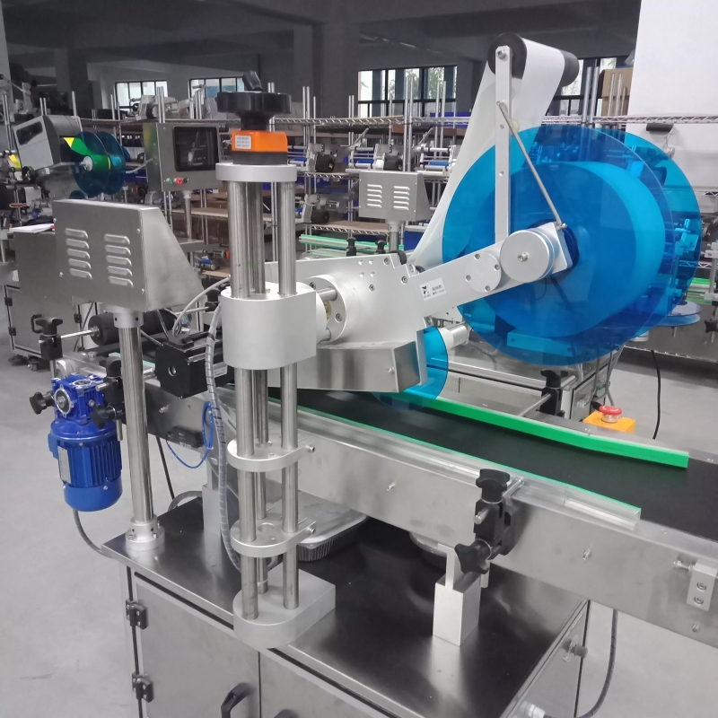 ਨਿਰੀਖਣ ਯੰਤਰ ਦੇ ਨਾਲ ਉੱਚ ਸ਼ੁੱਧਤਾ ਬਾਰਕੋਡ ਸਿੰਗਲ ਸਾਈਡ ਲੇਬਲਿੰਗ ਮਸ਼ੀਨ 12