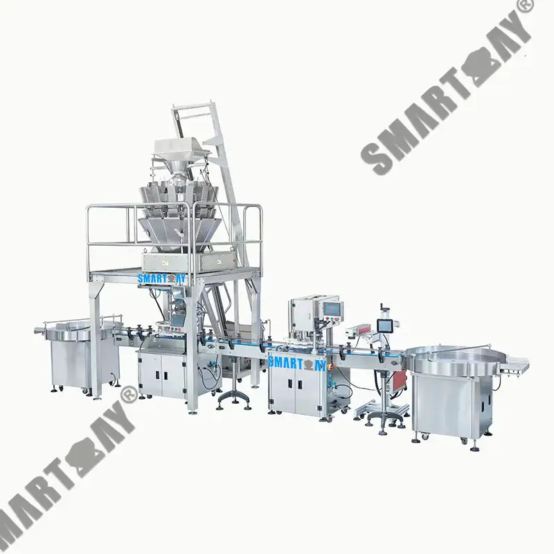 Máquina de embalagem de garrafas e frascos | Smartweighpack 1