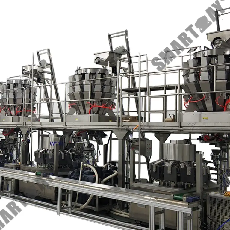 Mesin Bungkus Acar Kimchi Sayuran Diawetkeun Otomatis 1