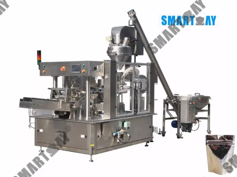 Mochini o mongata oa ho tiisa starch o entsoeng ka mokhoa o iketsang o iketsang o sebelisang mochini o pakang phofo bakeng sa phofo 1