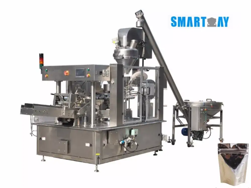 Mochini o mongata oa ho tiisa starch o entsoeng ka mokhoa o iketsang o iketsang o sebelisang mochini o pakang phofo bakeng sa phofo 1