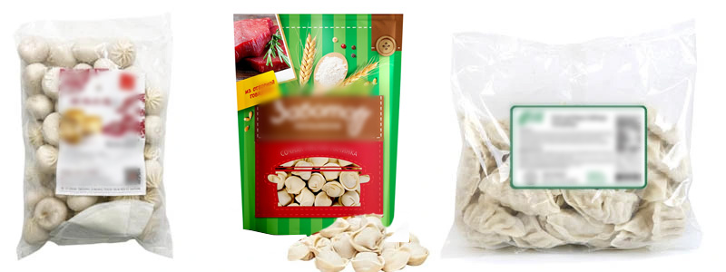 Автоматска машина за полнење со мерење, замрзната кнедла, машина за пакување пелмени, самоса, равиоли за претходно обликувана кесичка 9