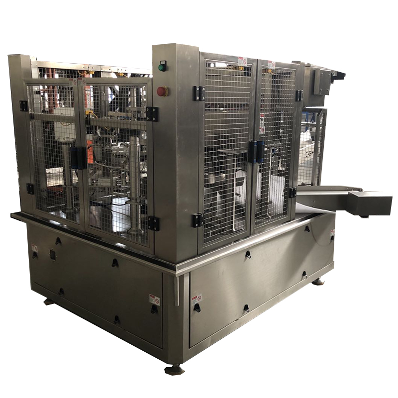 კეტჩუპის წინასწარ დამზადებული პარკების მბრუნავი შესაფუთი მანქანა 1