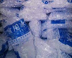 Mesin pengisi kemasan kapur barus es vertikal nganggo timbangan multi-kepala 12