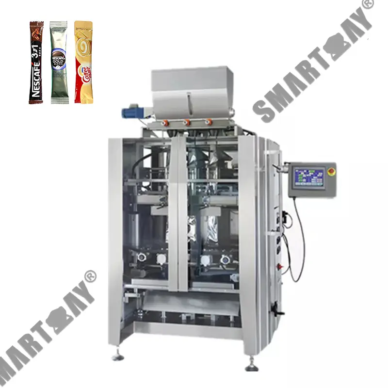 Машина за опаковане с вертикална лента за кафе на прах с многолентов млечен чай 1