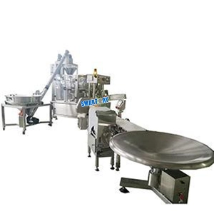 Vertikal fyllningsmaskin för jordnötsfavönor för kuddpåse 16