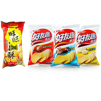 Vertikal fyllningsmaskin för jordnötsfavönor för kuddpåse 8