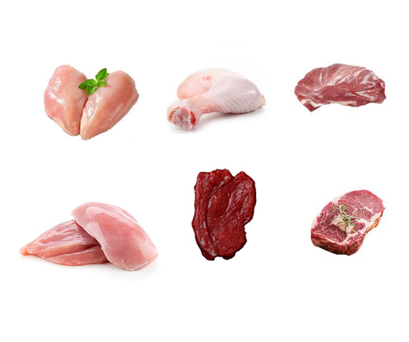 Timbangan kombinasi linier daging atah semi-otomatis mesin timbang multihead sabuk dada hayam beku pikeun dahareun seger 4