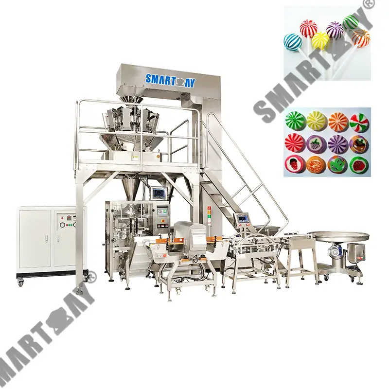 Multifunkční vážící a uzavírací stroj na plnění a vertikální balicí stroj na cukrové sáčky 1