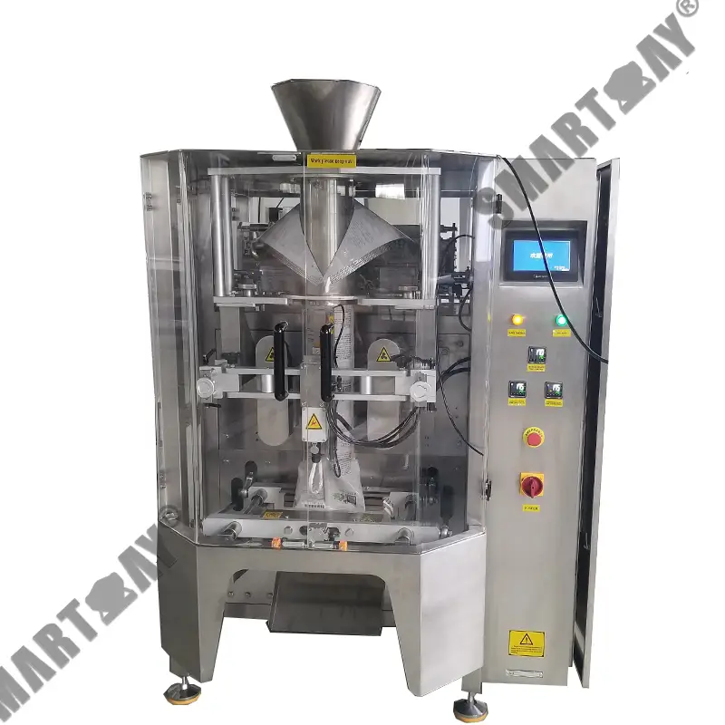 Multifunction vertical form fill seal packing VFFS pouch packaging machine na may multihead weigher 1