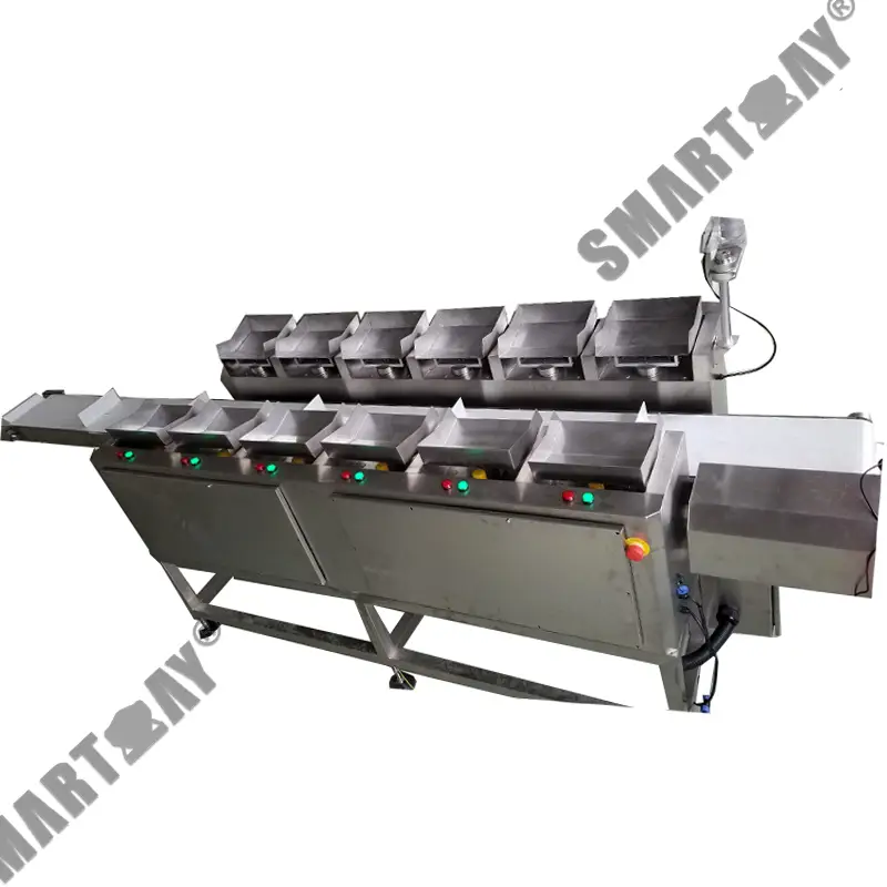 linear combination weigher belt multihead weighing machine para sa sariwang gulay at prutas na karne 1