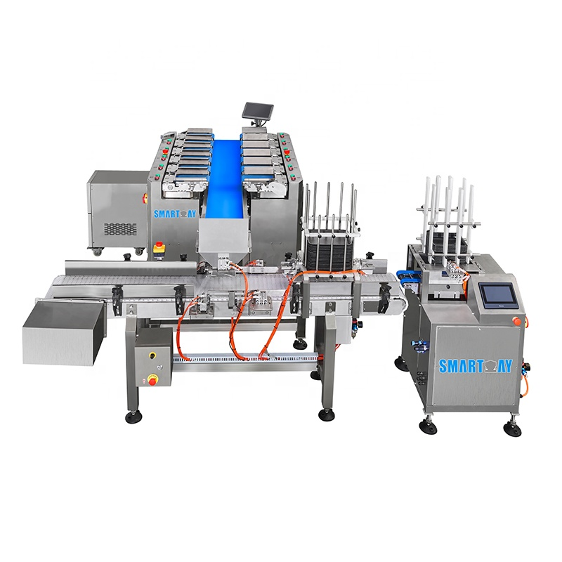What advantages does a semi-automatic linear combination weigher have? 5