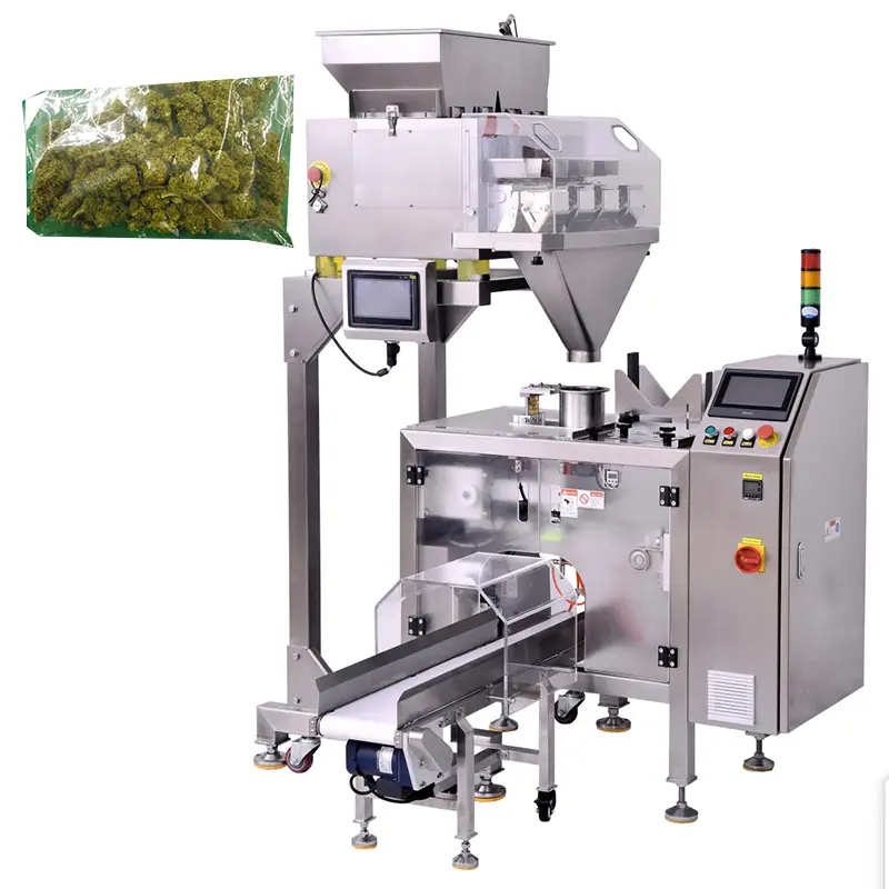 Mesin pangisi geter otomatis pikeun kadaharan sareng produk anu diinfus ganja 1