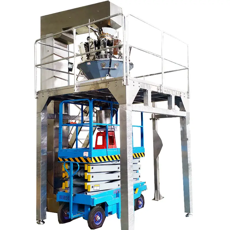 Semi-auto Tamarind Packing Machine With 14 Heads Combination Weigher For Granules 1