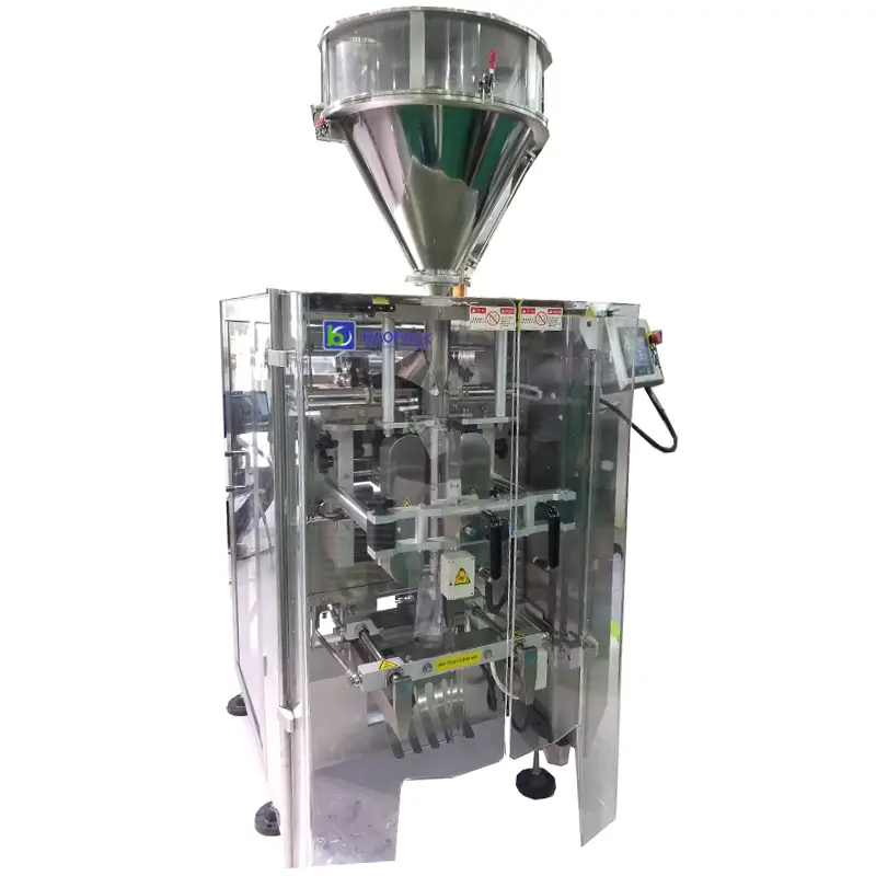 دستگاه بسته بندی کیسه ای پودر عمودی اتوماتیک دستگاه بسته بندی کیسه ای کوچک برای آرد 1