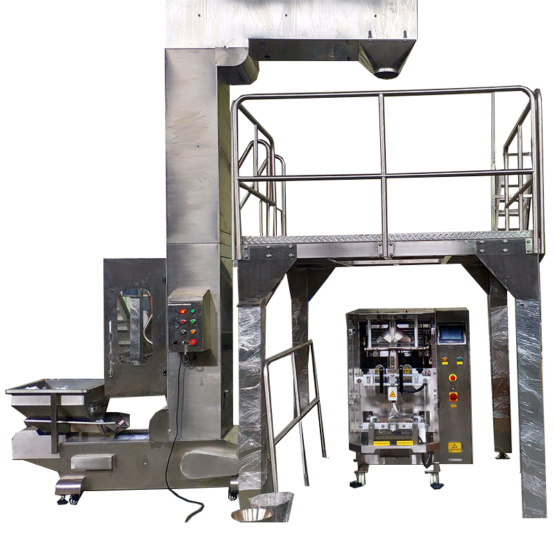 Ẹrọ iṣakojọpọ apo ṣiṣu ṣiṣu granule iresi inaro laifọwọyi 5