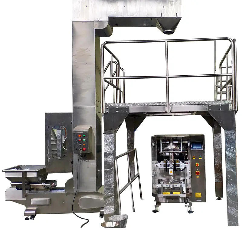 Ẹrọ iṣakojọpọ apo ṣiṣu ṣiṣu granule iresi inaro laifọwọyi 1