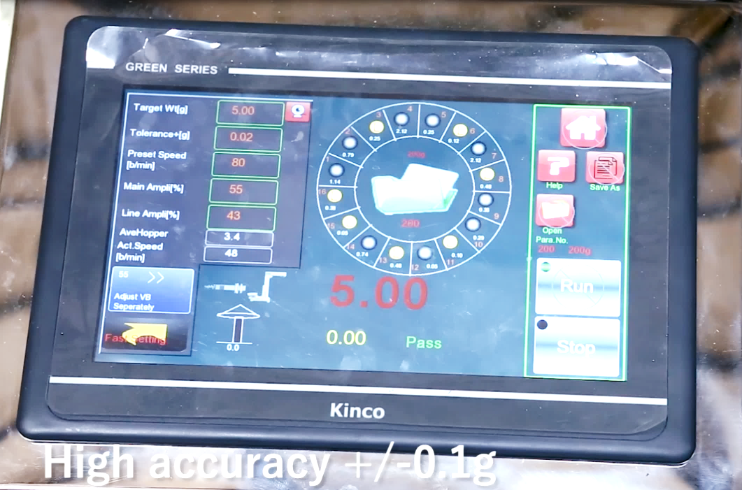 Why choose the multihead weigher for nuts and snacks? 1