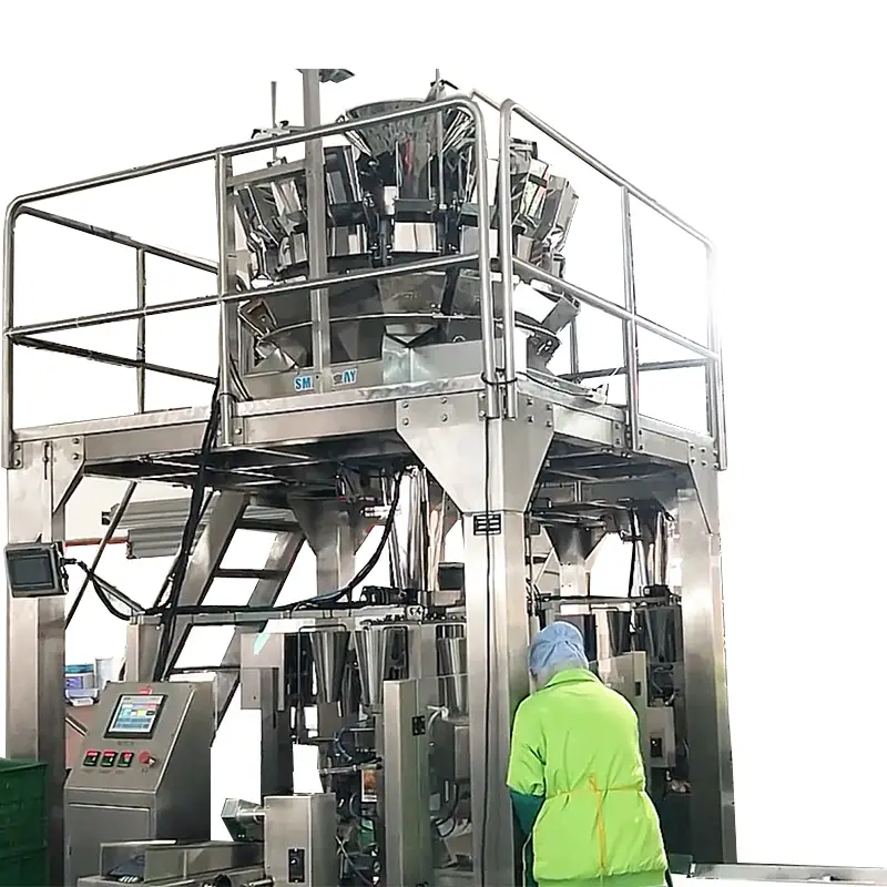 Fully automatic bag in bag premade pouch packing machine sale for secondary packaging 1