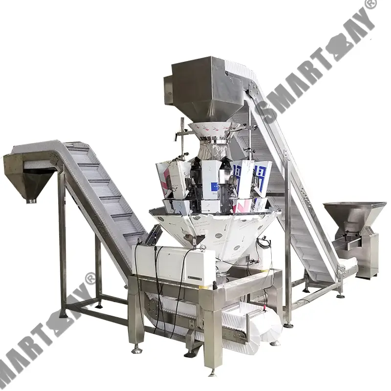 Sekundær løfteautomatisk granulatvægtpakkemaskine 1