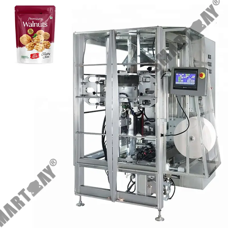 Awọn baagi Zipper inaro walnuts nuts granule packing machine 1
